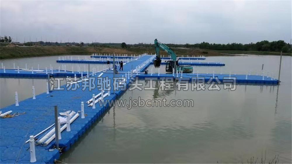  江苏邦驰码头工程有限公司客户案例-安徽亳州加强型大浮筒水上平台15
