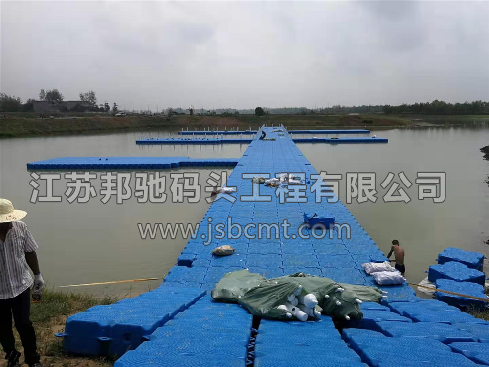  江苏邦驰码头工程有限公司客户案例-安徽亳州加强型大浮筒水上平台19