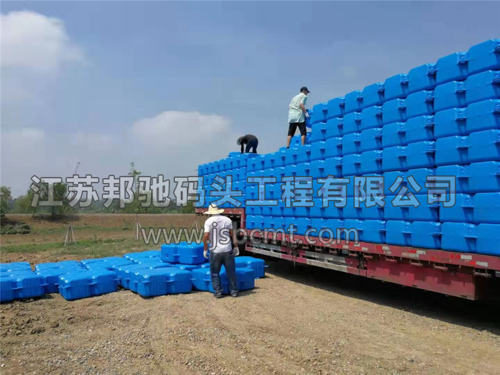  江苏邦驰码头工程有限公司客户案例-安徽亳州加强型大浮筒水上平台11